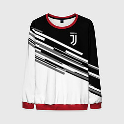 Свитшот мужской FC Juventus: B&W Line, цвет: 3D-красный