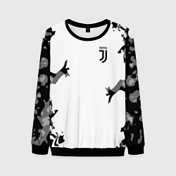 Свитшот мужской FC Juventus: White Original, цвет: 3D-черный