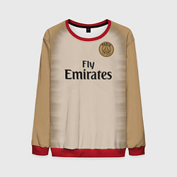 Свитшот мужской FC PSG: Neymar Away 1819, цвет: 3D-красный