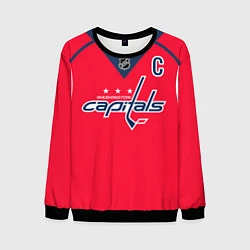 Свитшот мужской Washington Capitals: Ovechkin Red, цвет: 3D-черный