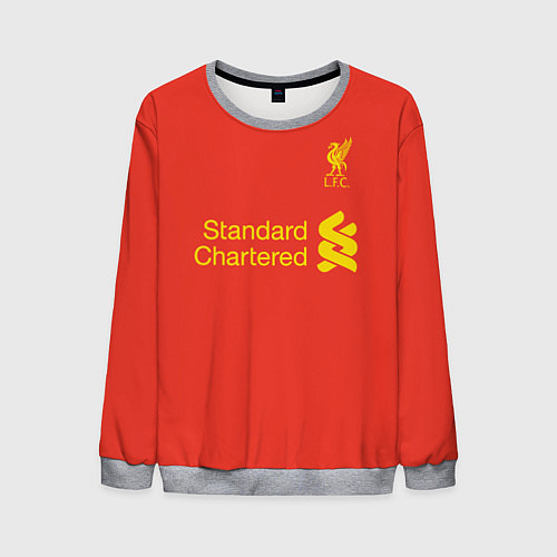 Мужской свитшот FC Liverpool: Salah 18/19 / 3D-Меланж – фото 1