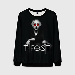 Свитшот мужской T-Fest: Black Style, цвет: 3D-черный