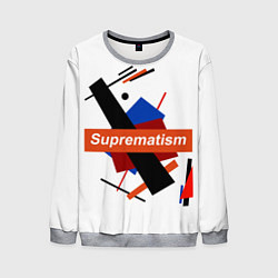 Мужской свитшот Supermatism White