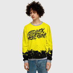 Свитшот мужской GLHF, цвет: 3D-меланж — фото 2