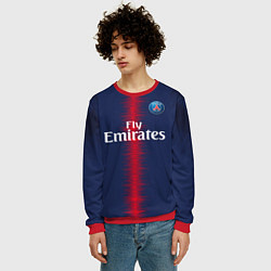 Свитшот мужской FC PSG: Home 18-19, цвет: 3D-красный — фото 2