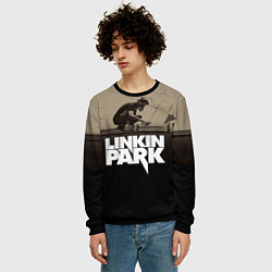 Свитшот мужской Linkin Park: Meteora цвета 3D-черный — фото 2