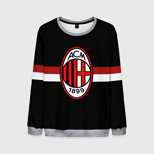 Мужской свитшот AC Milan 1899 / 3D-Меланж – фото 1