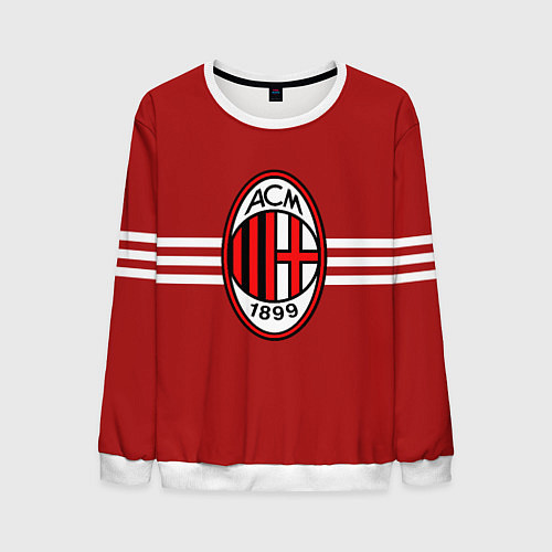 Мужской свитшот AC Milan 1899 / 3D-Белый – фото 1