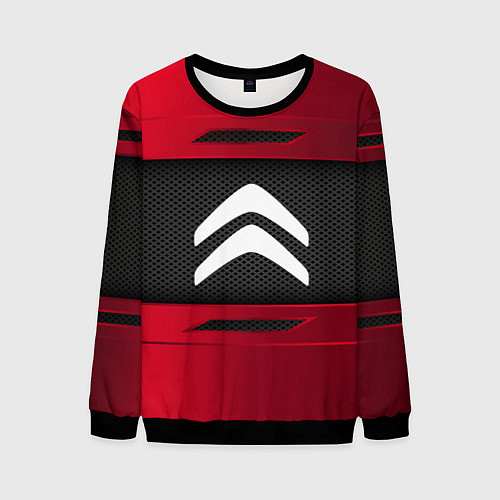 Мужской свитшот Citroen Sport / 3D-Черный – фото 1