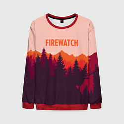 Мужской свитшот Firewatch: Orange Style