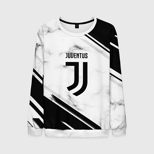 Мужской свитшот Juventus / 3D-Белый – фото 1