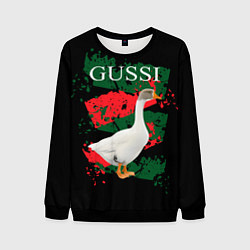 Свитшот мужской GUSSI Hype, цвет: 3D-черный