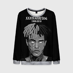 Свитшот мужской XXXTentacion: 1998-2018, цвет: 3D-меланж