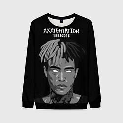 Свитшот мужской XXXTentacion: 1998-2018, цвет: 3D-черный