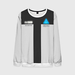 Свитшот мужской RK900: Become Human, цвет: 3D-белый
