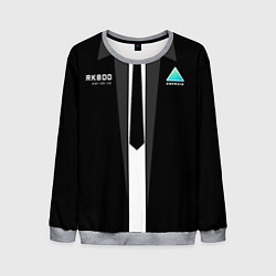 Свитшот мужской RK800 Android Black, цвет: 3D-меланж