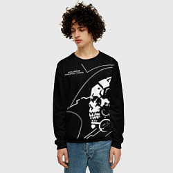 Свитшот мужской Ludens Kojima Productions, цвет: 3D-черный — фото 2