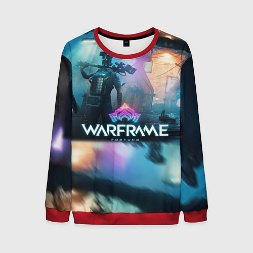 Мужской свитшот WARFRAME FORTUNA / 3D-Красный – фото 1