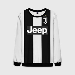 Свитшот мужской FC Juventus: Ronaldo Home 18-19, цвет: 3D-черный