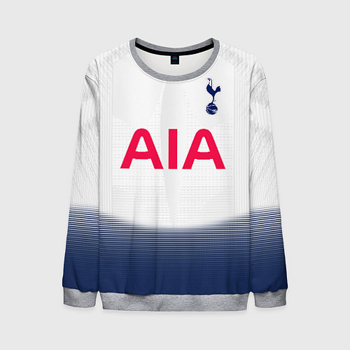 Мужской свитшот FC Tottenham: Home 18-19 / 3D-Меланж – фото 1