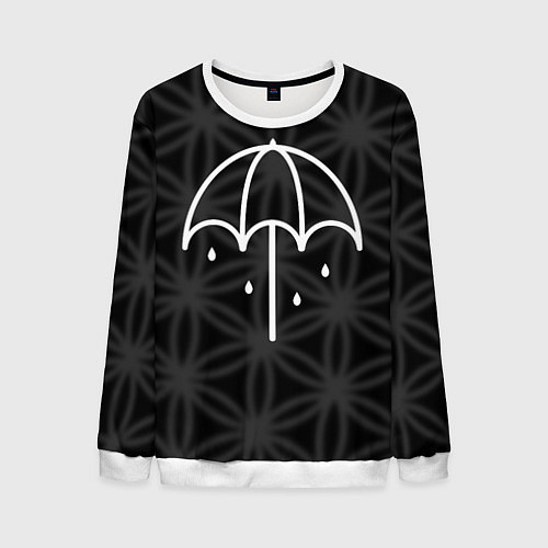 Мужской свитшот BMTH Umbrella / 3D-Белый – фото 1