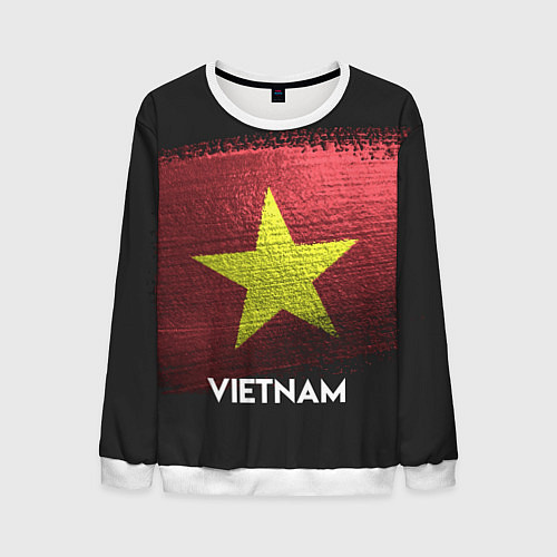 Мужской свитшот Vietnam Style / 3D-Белый – фото 1