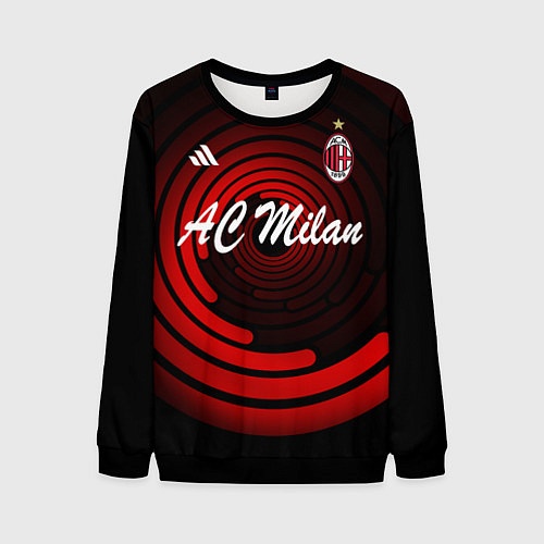 Мужской свитшот AC Milan - FC / 3D-Черный – фото 1