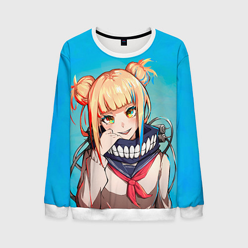 Мужской свитшот My Hero Academia Himiko Toga / 3D-Белый – фото 1