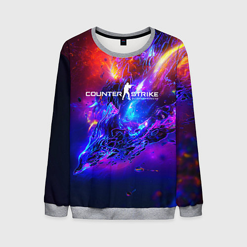 Мужской свитшот CS:GO Revenge of the Beasts / 3D-Меланж – фото 1