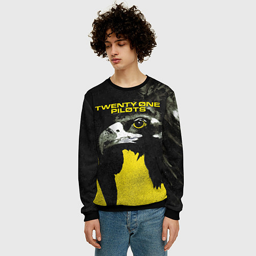 Мужской свитшот TOP: Trench / 3D-Черный – фото 3