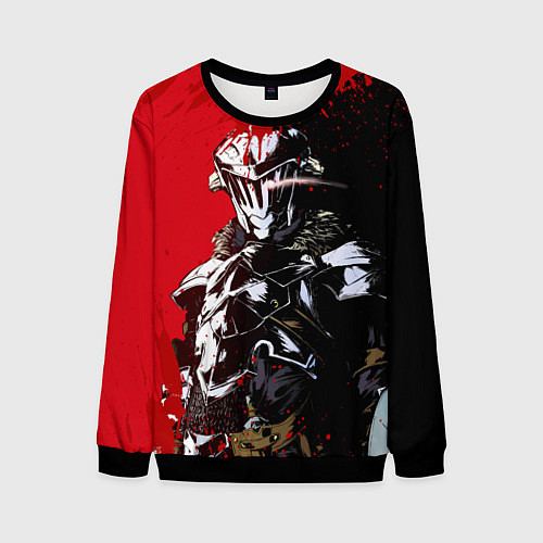 Мужской свитшот Goblin Slayer / 3D-Черный – фото 1