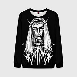 Свитшот мужской Ghostemane: Devil, цвет: 3D-черный