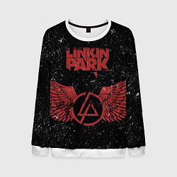 Свитшот мужской Linkin Park: Red Airs, цвет: 3D-белый