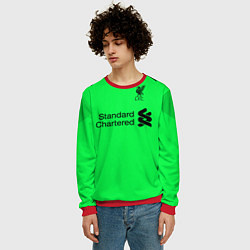 Свитшот мужской Liverpool: Alisson GK 18-19, цвет: 3D-красный — фото 2