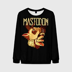 Свитшот мужской Mastodon: Leviathan, цвет: 3D-черный