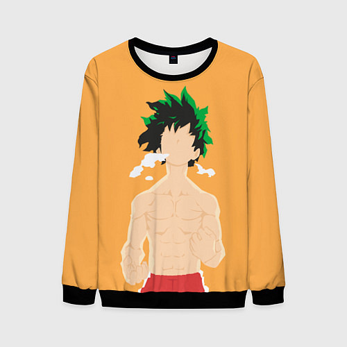 Мужской свитшот Моя Геройская Академия / 3D-Черный – фото 1