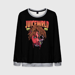 Свитшот мужской Juice WRLD, цвет: 3D-меланж