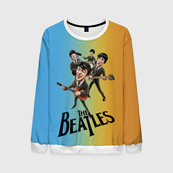 Свитшот мужской The Beatles - world legend, цвет: 3D-белый