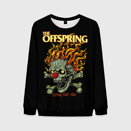 Мужской свитшот The Offspring: Coming for You / 3D-Черный – фото 1