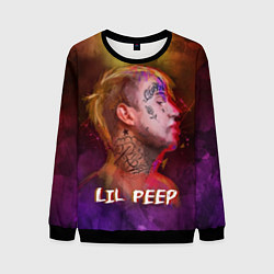 Свитшот мужской Lil Peep ART, цвет: 3D-черный