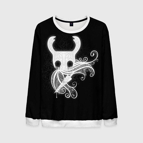 Мужской свитшот Hollow Knight / 3D-Белый – фото 1