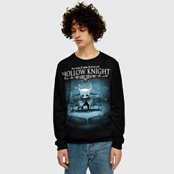Свитшот мужской Hollow Knight: Night, цвет: 3D-черный — фото 2