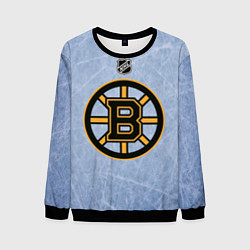 Свитшот мужской Boston Bruins: Hot Ice, цвет: 3D-черный
