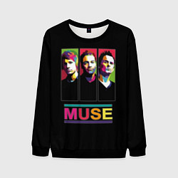 Мужской свитшот Muse pop-art