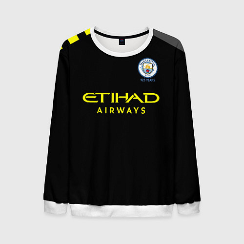 Мужской свитшот De Bruyne away 19-20 / 3D-Белый – фото 1