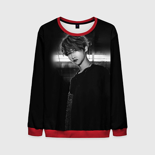Мужской свитшот Stray Kids / 3D-Красный – фото 1