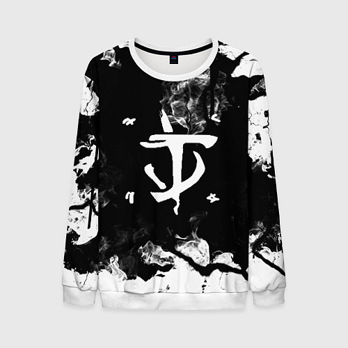 Мужской свитшот DOOM THE CRUCIBLE / 3D-Белый – фото 1