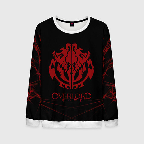 Мужской свитшот Overlord / 3D-Белый – фото 1