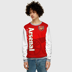 Свитшот мужской Arsenal, цвет: 3D-меланж — фото 2