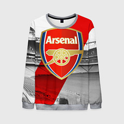 Свитшот мужской Arsenal, цвет: 3D-меланж